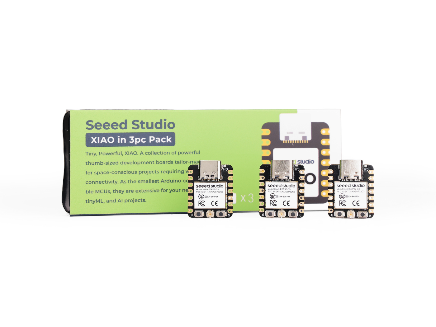 3PCS Pack XIAO ESP32C3 Mini De - Esp32 Development Board 评论和价格