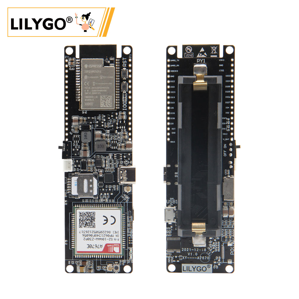 LILYGO® TTGO T-A7670G/E/SA R2  - Esp32 Wifi Bluetooth Module 评论和价格