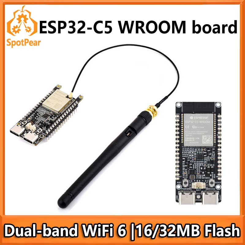 ESP32-C5 Dual-Band WIFI6 Devel - Esp32 Development Board 评论和价格