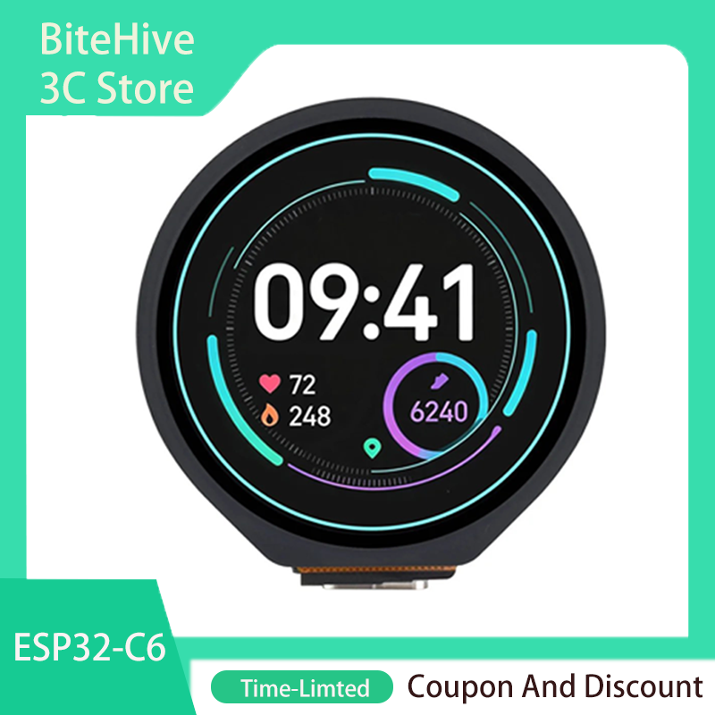 Waveshare ESP32-C6 1.28 Inch L - Esp32 C6 评论和价格