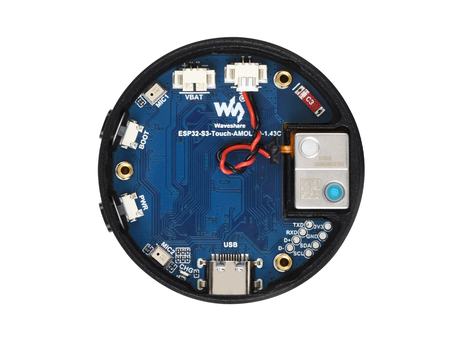 WaveshareESP32-S3 1.43inch AMO - Esp32 Development Board 评论和价格