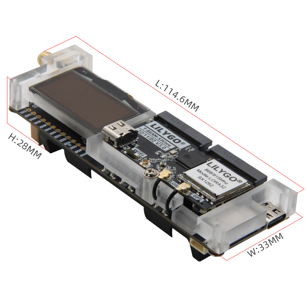 LILYGO® SoftRF T-Beam SUPREME  - Esp32 Wifi Bluetooth Module 评论和价格