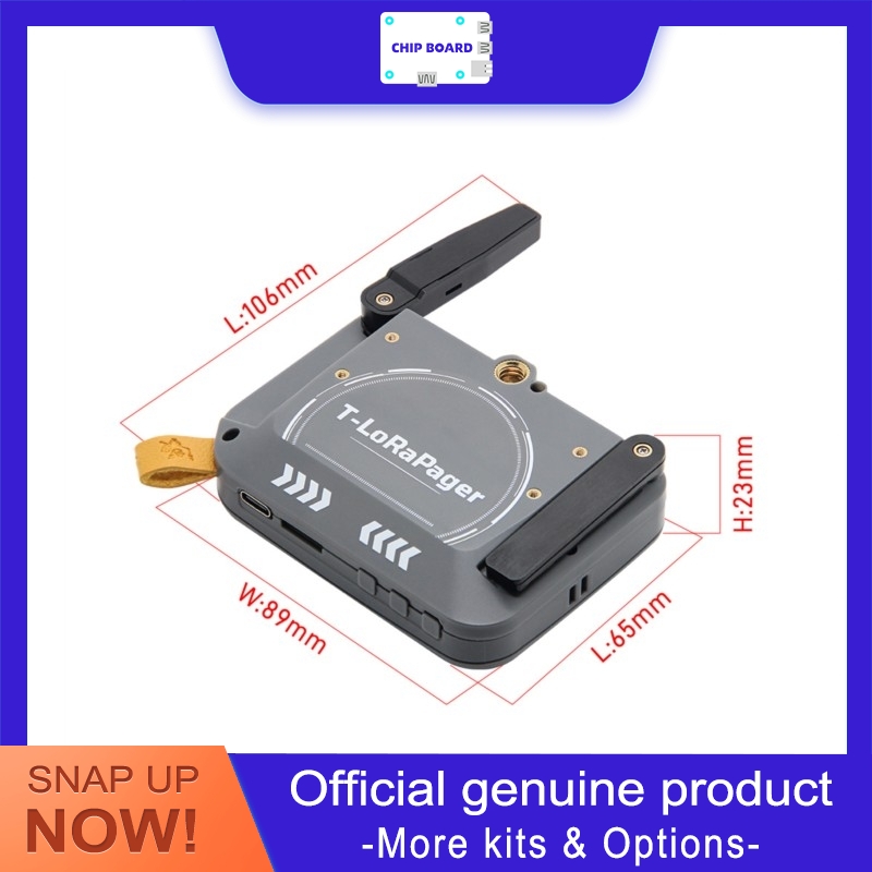 LILYGO T-LoRa Pager Handheld C - Esp32 Uart Module 评论和价格